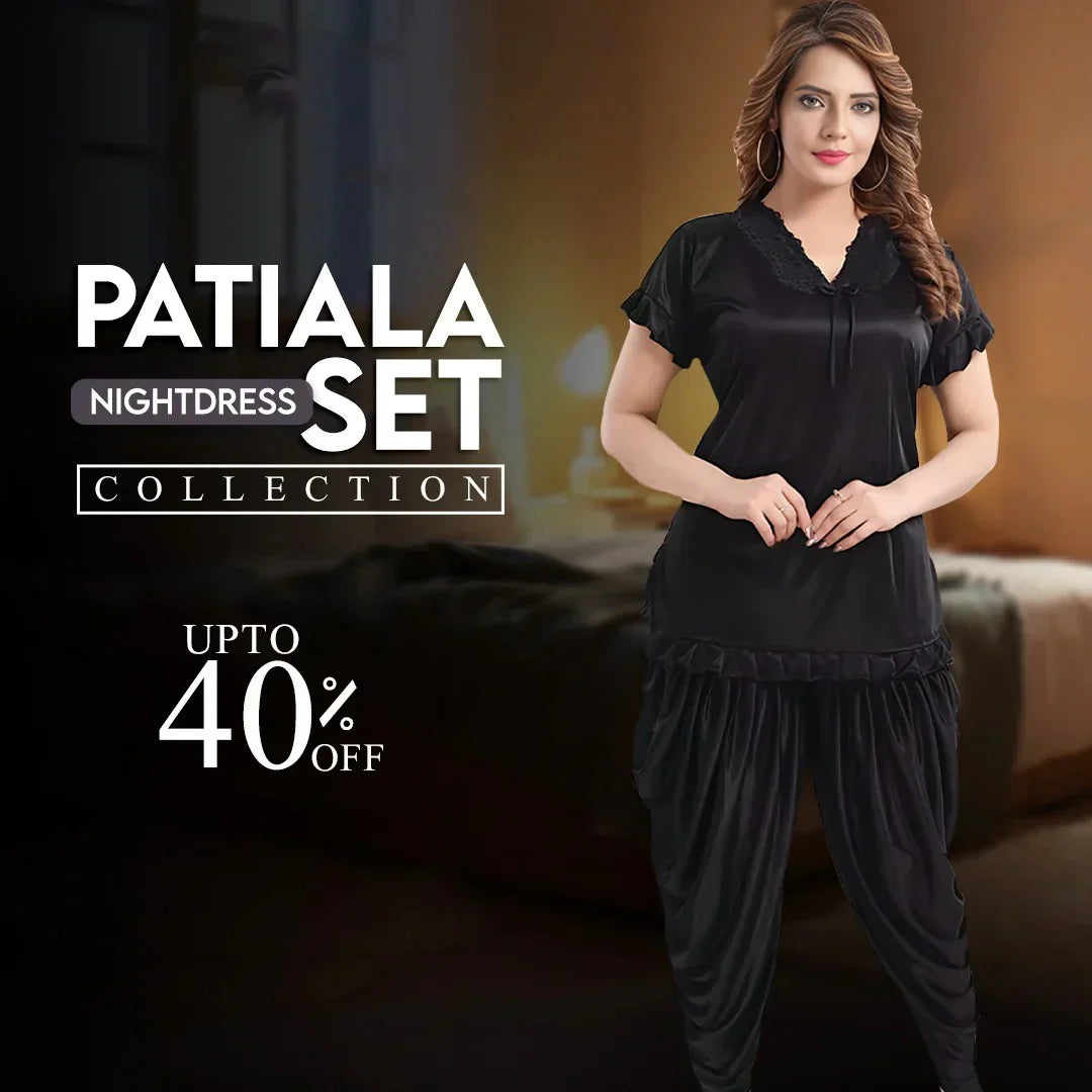 Stylish Patiala Night Dress
